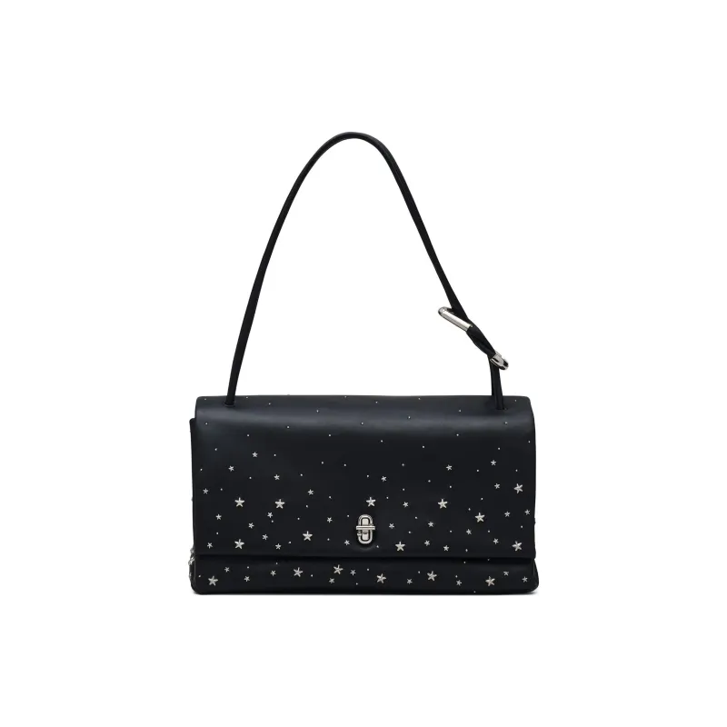 MARC JACOBS Grain Leather Handbag, Shoulder Bag Mini Women's Black-0