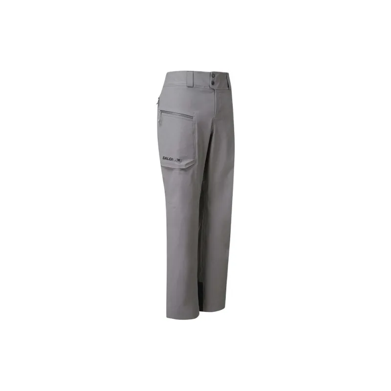 SALOMON Ski Pants Men Gray-2