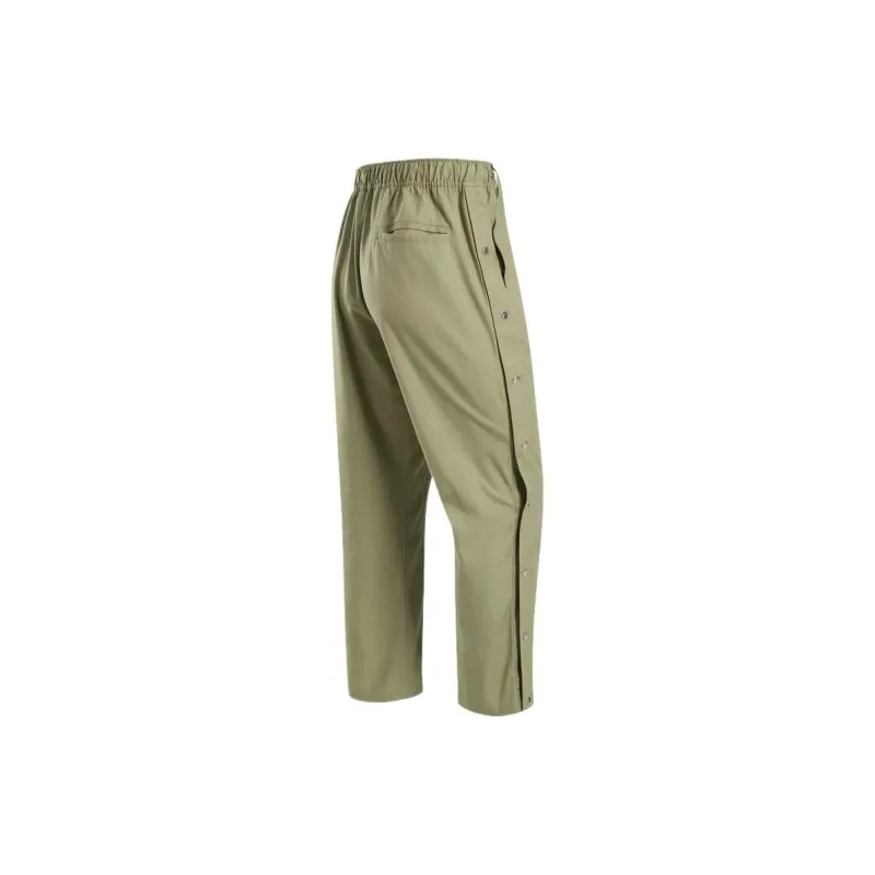 Nike TEAM 31 NBA Casual Pants Men's Olive Green/Orange Red-2