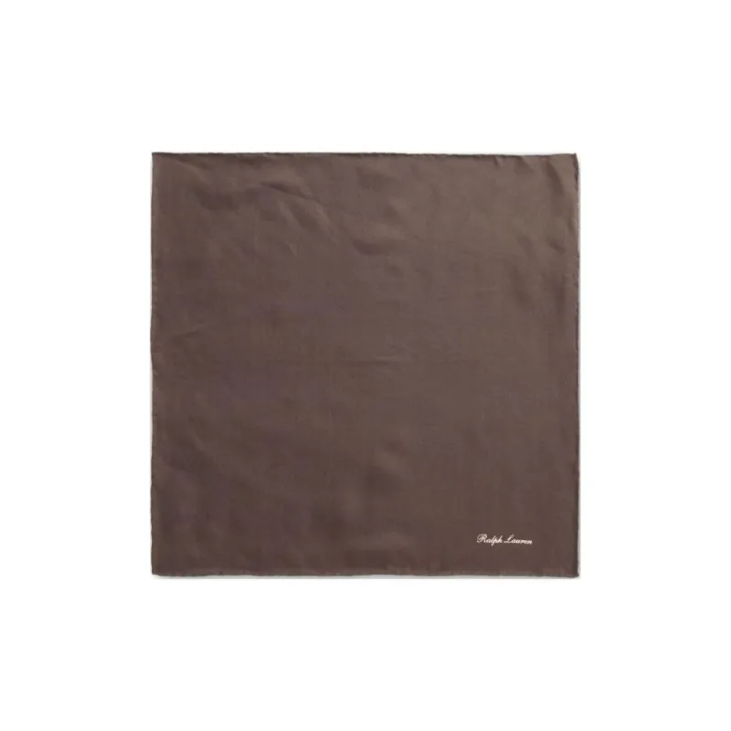 Ralph Lauren Purple Label Logo-print Pocket Square-0