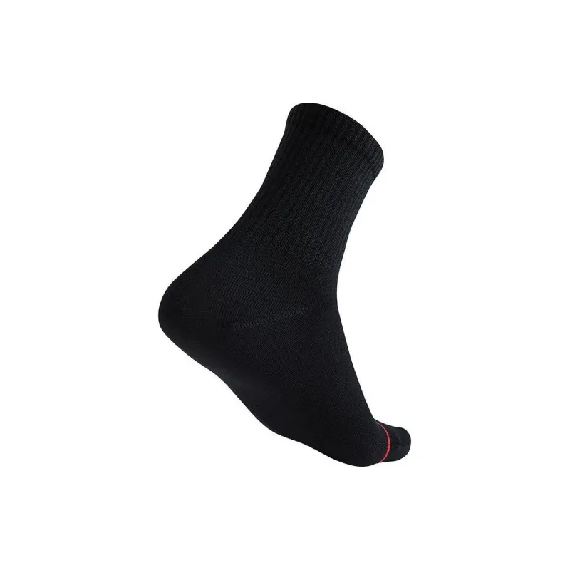 Anta Running Collection Knee High Socks Unisex 1 Pack Basic Black-1