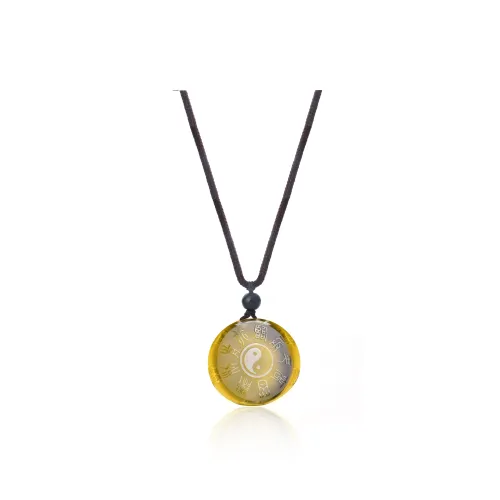 FOREVER MELODY Flame Stone Necklaces Mens