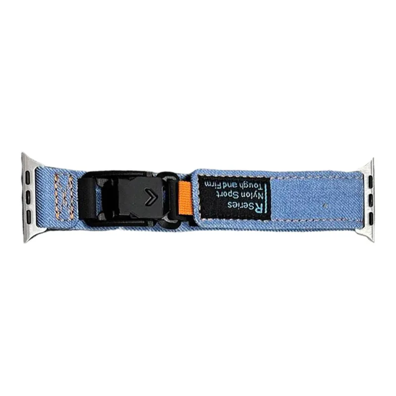 NCFCK Watch Band Apple Compatibility Nylon Material-14