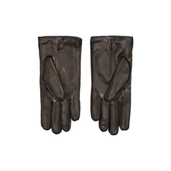 Polo Ralph Lauren Sheepskin Gloves Men's Black