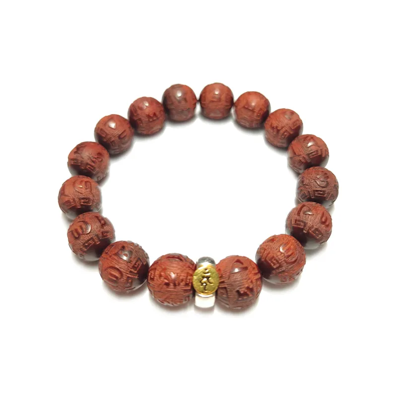 Guansha Pterocarpus Bracelets Unisex-8