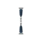 Denim Blue-Silver-Tone Buckle