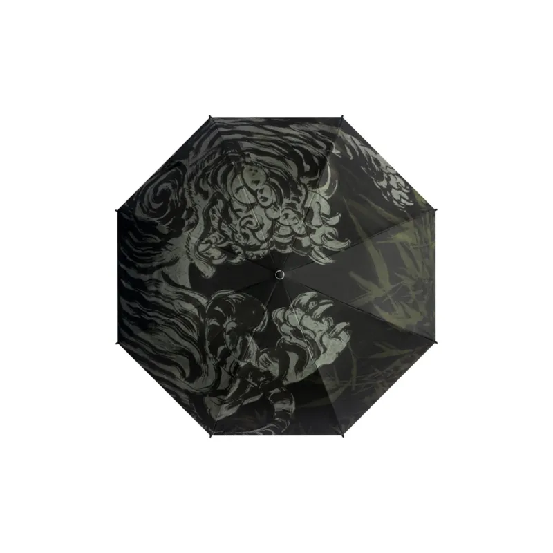 RABBITUU Rabbit Film Collaboration [Bug Master STACHE] Designer Original Umbrella For Men Trendy Two Fold Umbrella-0