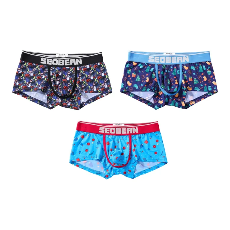 SEOBEAN Underpants Men's 3 Pack-3
