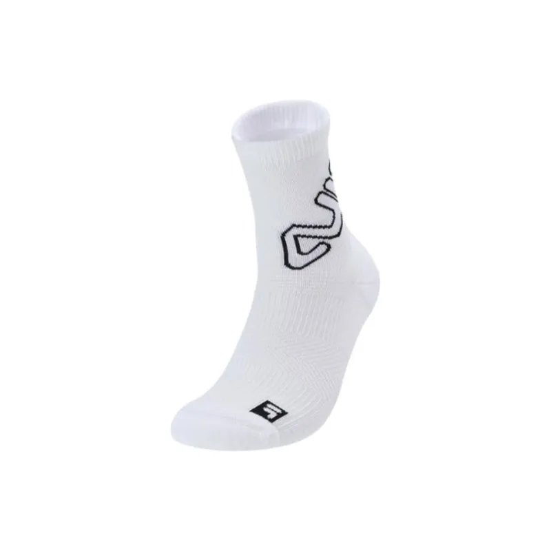 FILA Fitness Mid Calf Socks Women's 1 Pack White-0