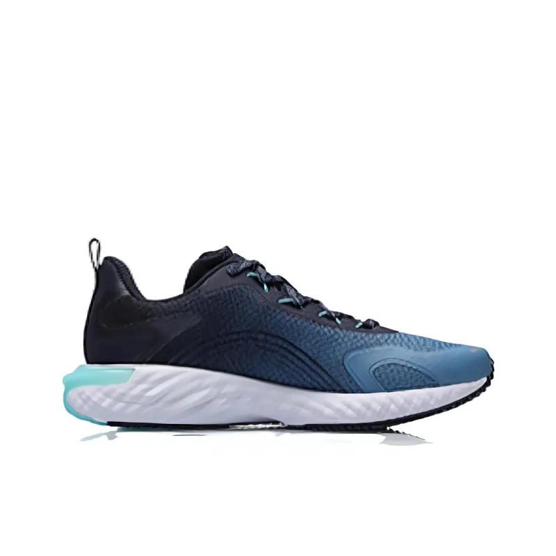 LiNing Chasing-clouds Anti-Slip And Wear-Resistant Breathable Low-Top Running Shoes Men's Blue-1
