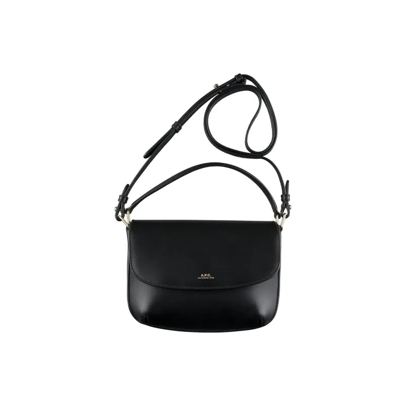 A.P.C Logo Printed Sarah Mini Shoulder Bag-0