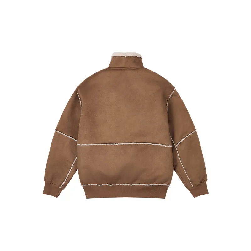 PALACE Sherpa Faux Suede Funnel-2