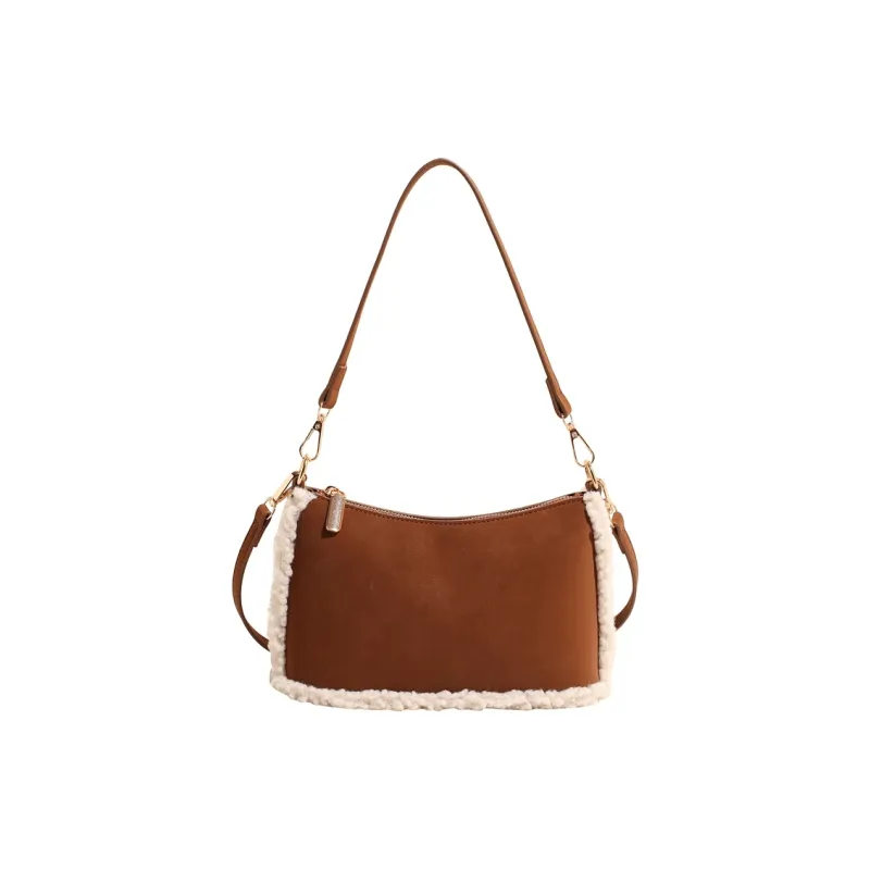 SUN ERATH&U Suede Crossbody Bag Regular Women's Multicolor-7