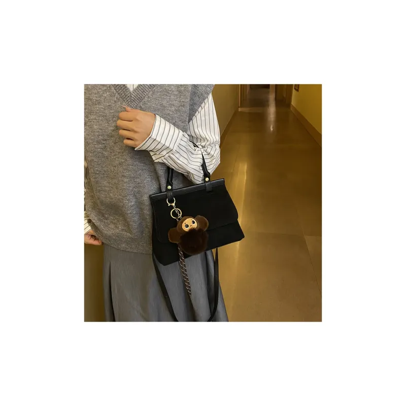 SUN ERATH&U Suede Shoulder Bags Handbags Regular Women's Multicolor-12