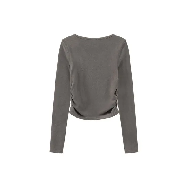 CHUU T Shirts Women's Carbon Gray-1