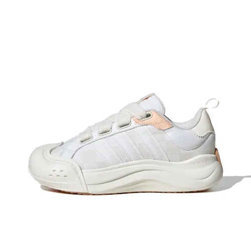 Adidas MAXXCOURT SPW Anti Slip Wear Resistant Low Top Tennis Shoes Women's White Pink