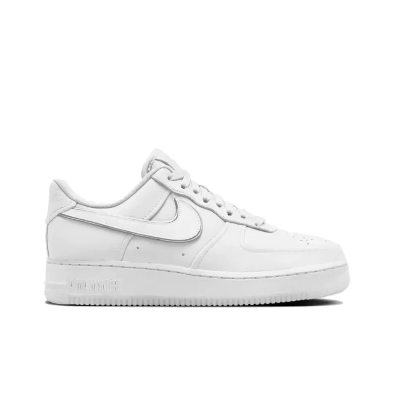 A Ma Maniére x Nike Air Force 1 Anti Slip Wear Resistant Low Top Skateboard Shoes Unisex White-1