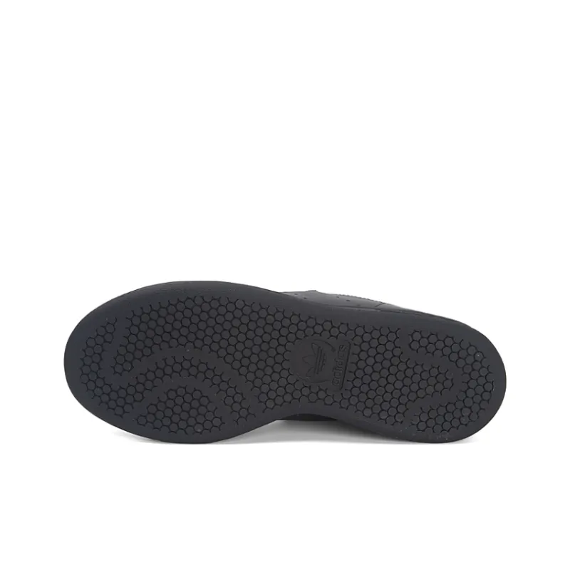 Adidas Originals STAN SMITH Anti Slip Wear Resistant Low Top Casual Shoes Women's Black-4