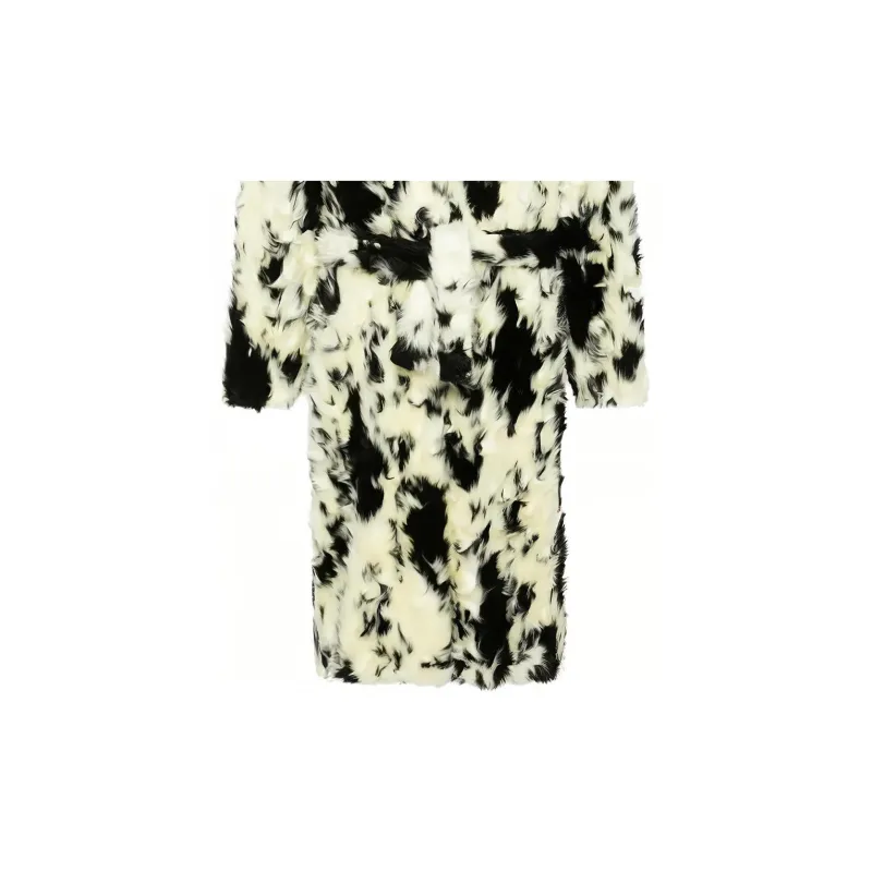 BLUEMARBLE Faux Fur Coat-5