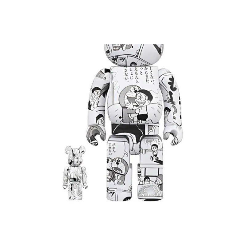 BE@RBRICK Doraemon Ver Doll 100％+400％ Unisex-2