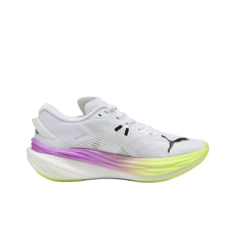 PUMA Deviate NITRO 3 Anti-Slip Wear-Resistant Low-Top Running Shoes Women's White-1