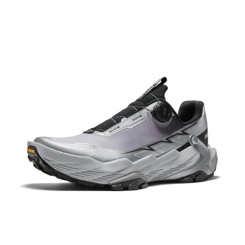KAILAS FUGA DU BOA Running Shoes Men Low Top Cloud White Metallic Silver/Ink Black-21