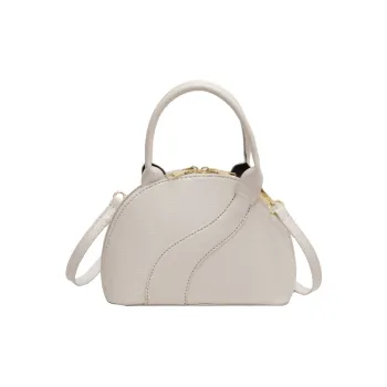 Yalu PU Handbag Regular Women's White Silver Black/Orange Red