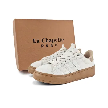 La Chapelle Skateboard Shoes Women's Low Top Apricot