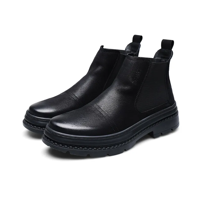 D FUSE SCANDINAVIA Short Chelsea Boots Men's Black-9