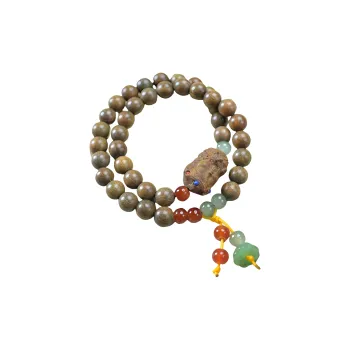 YUGONGYUAN Green Sandalwood Bracelets Unisex