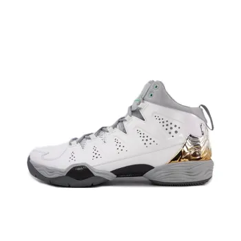 JORDAN Melo M10 White Green Glow Wolf Grey