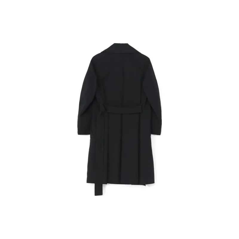 Yohji Yamamoto Trench Coat Women's Black-1