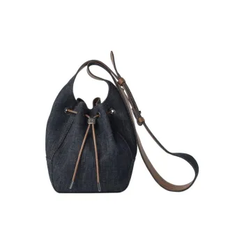 Brunello Cucinelli Small Bc Duo Drawstring Bucket Bag