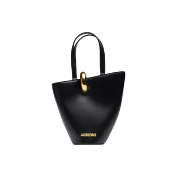 Jacquemus Le Petit Bambola Leather Tote Bag