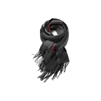 Red Bean Wool Knit Scarves Women's