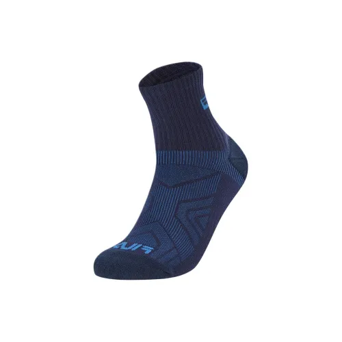 FILA Fitness Mid-Calf Socks Men's 1 Pack Extracted Blue