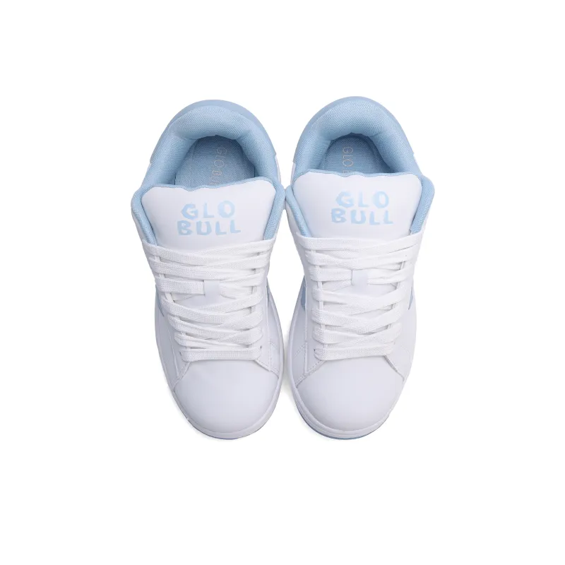 GLO BULL Skateboard Shoes Unisex Low Top White Moonlight-3