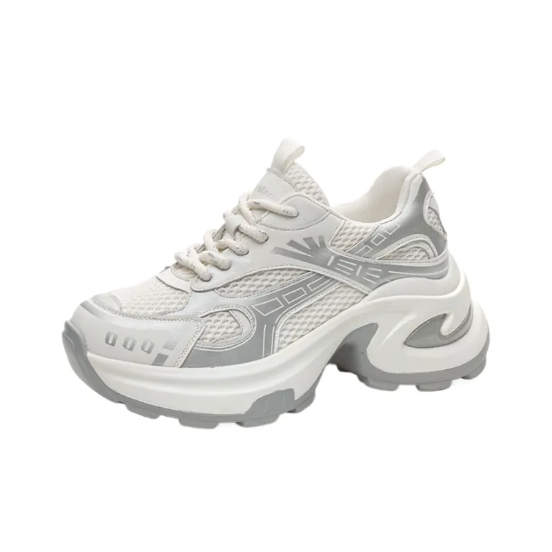 The Mystery Of Glamour Low Top Chunky Sneakers Women's-11