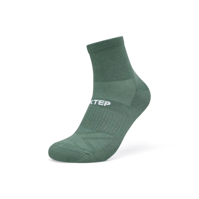 XTEP Knee High Socks Men's 3 Pack Green/Ecru/Brown-1