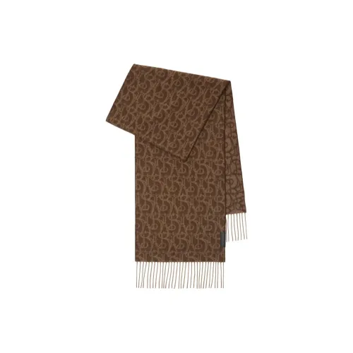 Burberry B Charm Fringed Edge Scarf