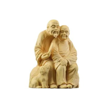 Finger Carpenter Boxwood Ornaments Unisex