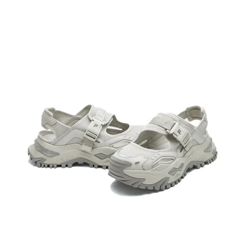 FILA FUSION BIANCO SANDALS Bianco Beach Sandals Women's Silver-3