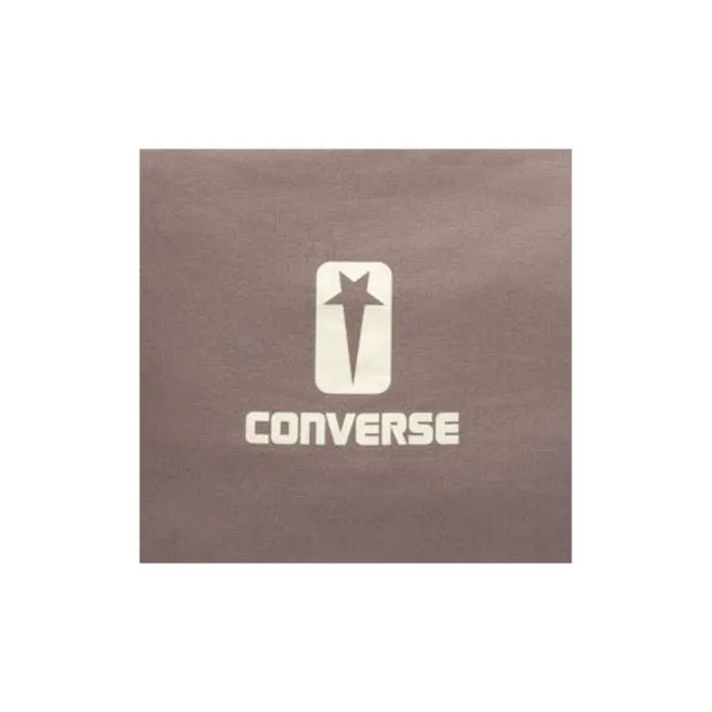 Converse DRKSHDW Collaboration Cotton Canvas Tote Bag Shopping Bag Canvas Bag Handbags Regular Unisex Dusty Gray-4