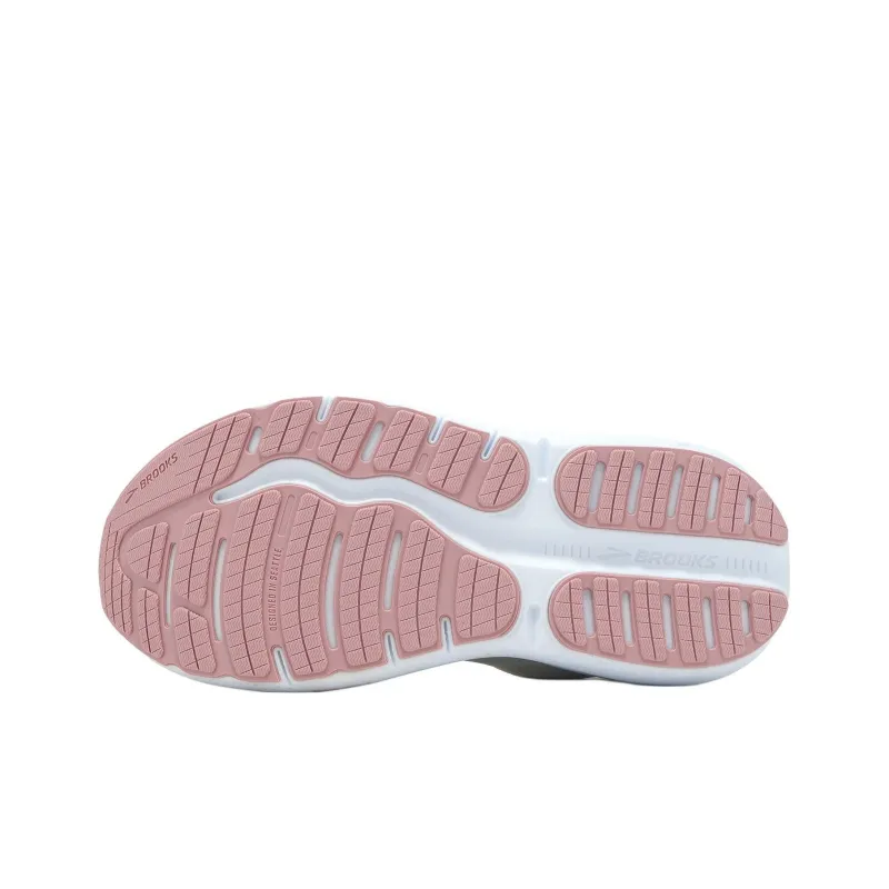 Brooks Wear resistant And Lightweight Low Top Casual Running Shoes Women's Beige Pink-2