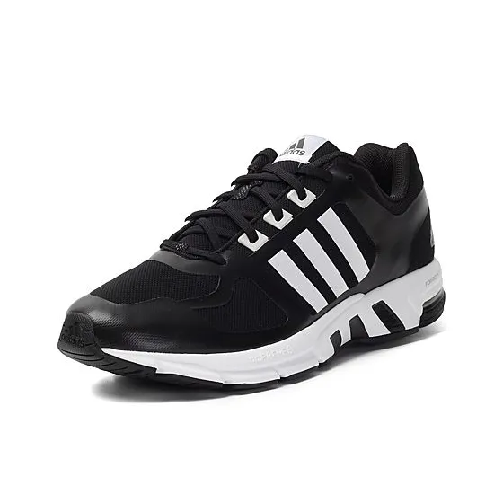 Adidas Equipment 10 Anti Slip Wear Resistant Low Top Running Shoes Unisex Black White-1