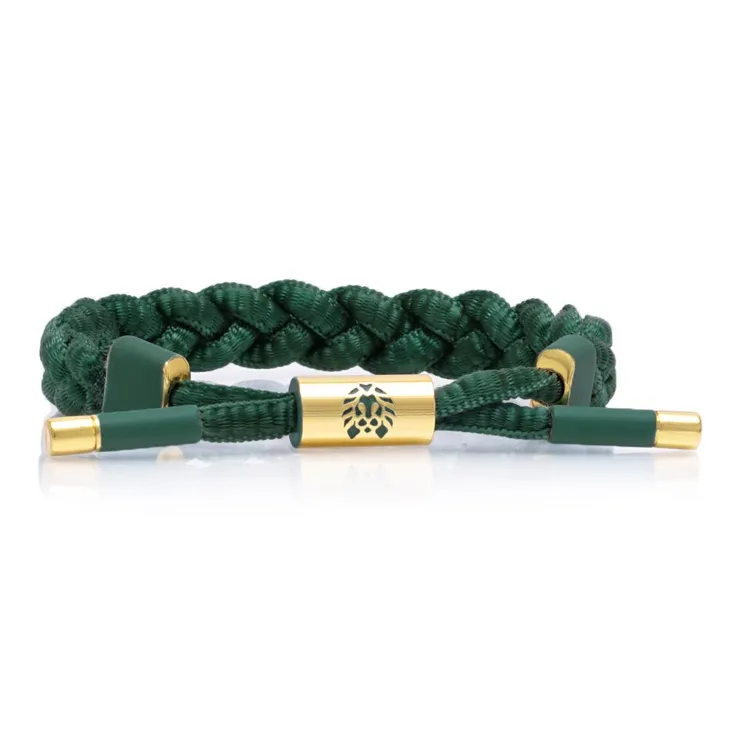 Rastaclat Polyester Small Lion Woven Bracelet Unisex-1
