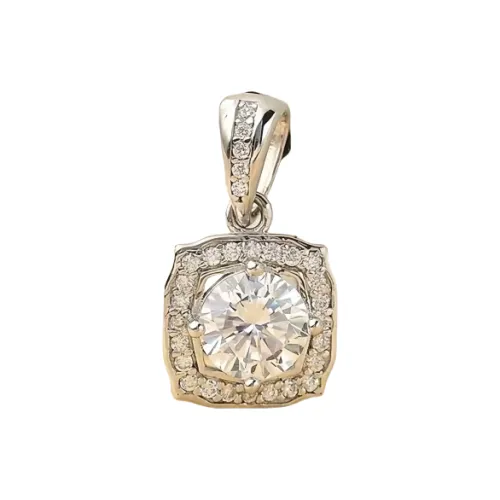 Stone On The Line S925 Silver Pendants Women's
