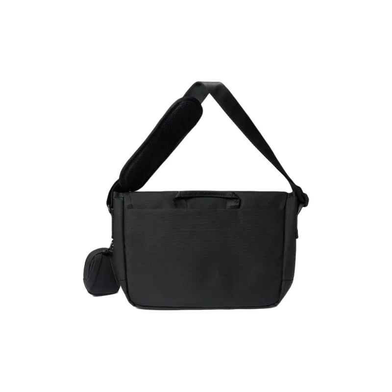 FILA Nylon Messenger Bag Shoulder Bag Small Size Men's Black-1