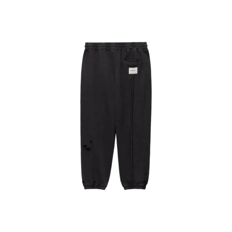 MUSIUM DIV Distressed Track Pants-1
