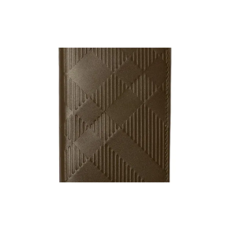 Burberry Calfskin Card Holder Unisex Army Green-4
